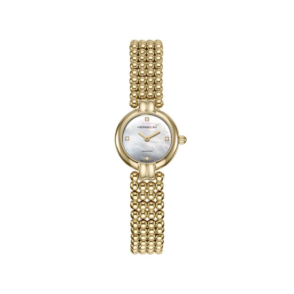 Montre Herbelin Perles Nacre Blanche - Montres &eacute;tanches Femme | Marc Orian