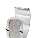 Bracelet Jonc Acier Blanc - Bijoux fantaisie Femme | Marc Orian