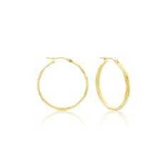 Créoles Vitali Or Jaune - Boucles d'oreilles Créoles Femme | Marc Orian