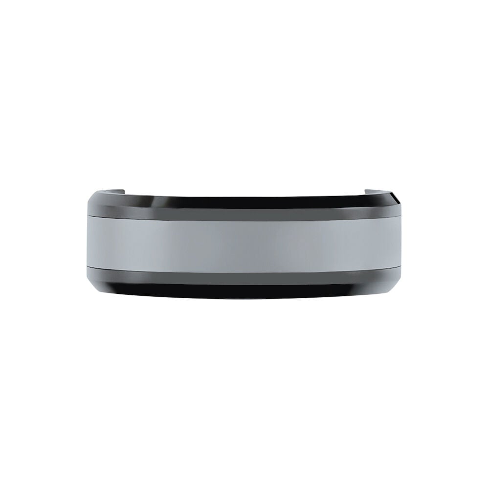 Bague Acier Blanc - Bijoux fantaisie Homme | Marc Orian