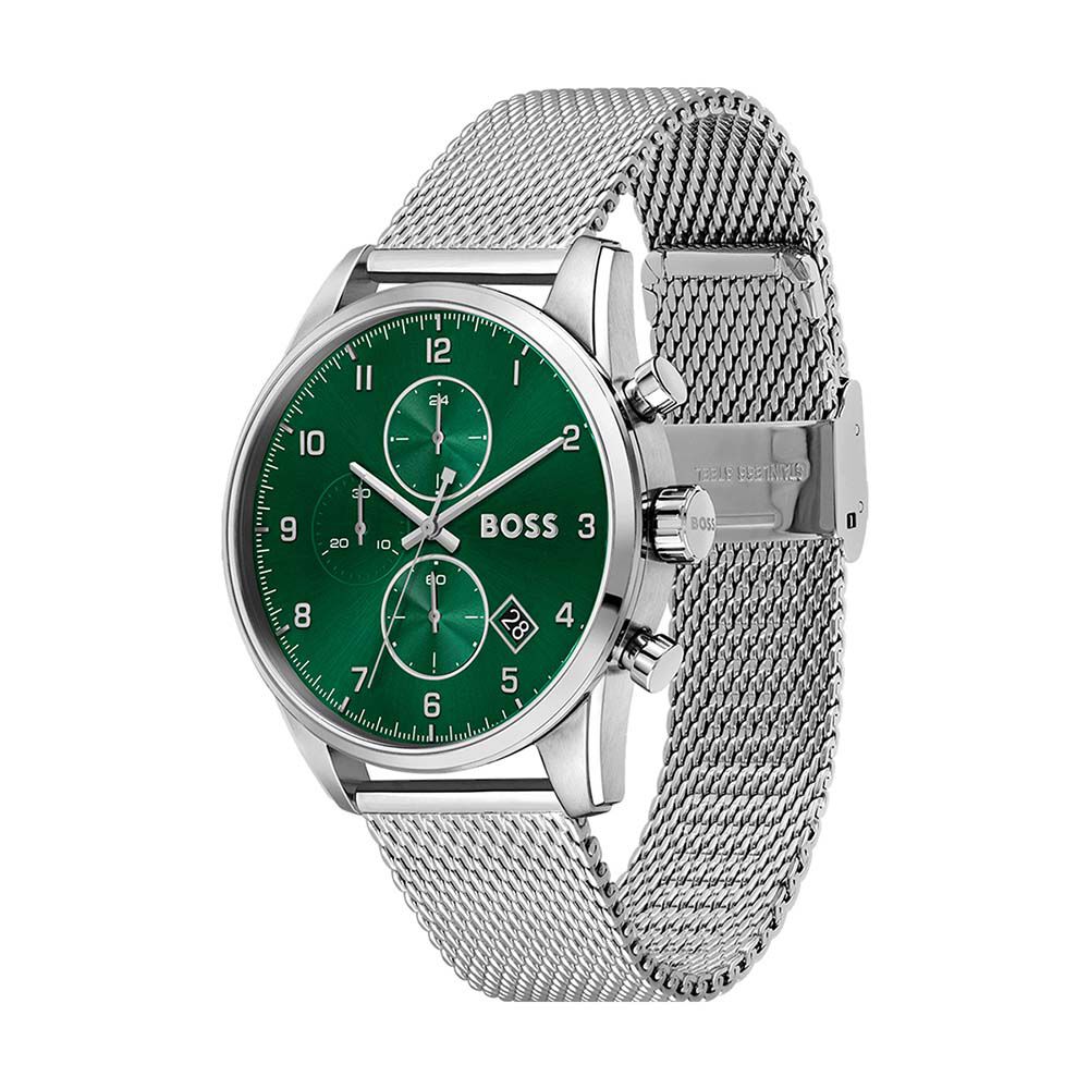 Montre Boss Skymaster Vert - Montres étanches Homme | Marc Orian