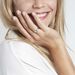 Alliance Cheryn Ruban Plat Argent Blanc - Alliances Famille | Marc Orian