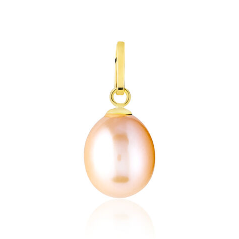 Pendentif Rose Or Jaune Perle De Culture - Pendentifs Femme | Marc Orian