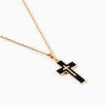 Collier Saleh Plaqu&eacute; Or Jaune - Colliers ete Homme | Marc Orian
