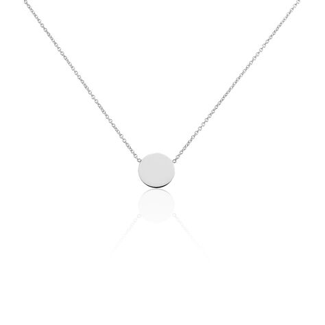 Collier Hoelenn Argent Blanc - Bijoux personnalisés Femme | Marc Orian