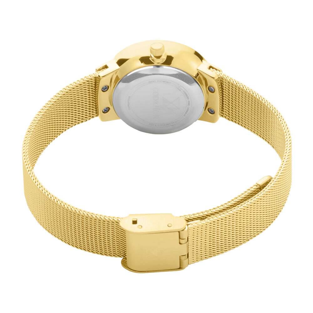 Montre Codhor Fleur Doré - Montres étanches Femme | Marc Orian