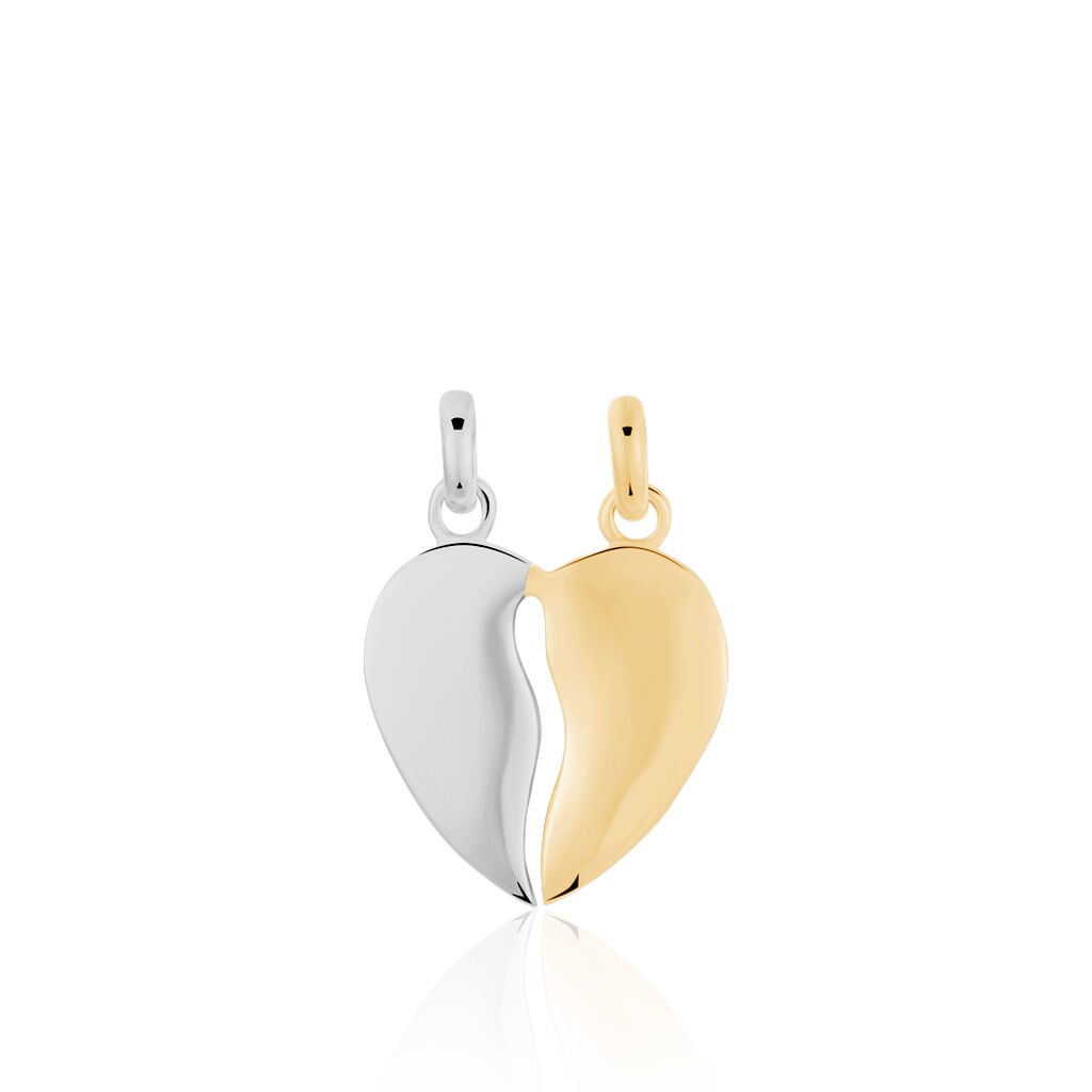 Pendentif Marie-stephanie Plaqué Or Bicolore - Bijoux personnalisés Femme | Marc Orian