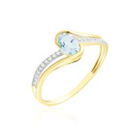 Bague Or Jaune Anja Topaze