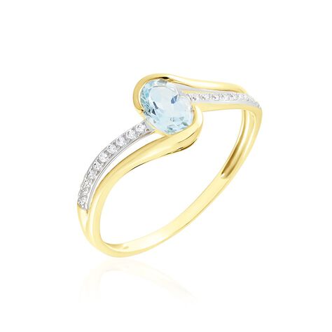 Bague Or Jaune Anja Topaze - Bagues pierres fines Femme | Marc Orian