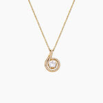 Collier Florentina Plaqu&eacute; Or Jaune Oxyde De Zirconium - Colliers avec pierres Femme | Marc Orian