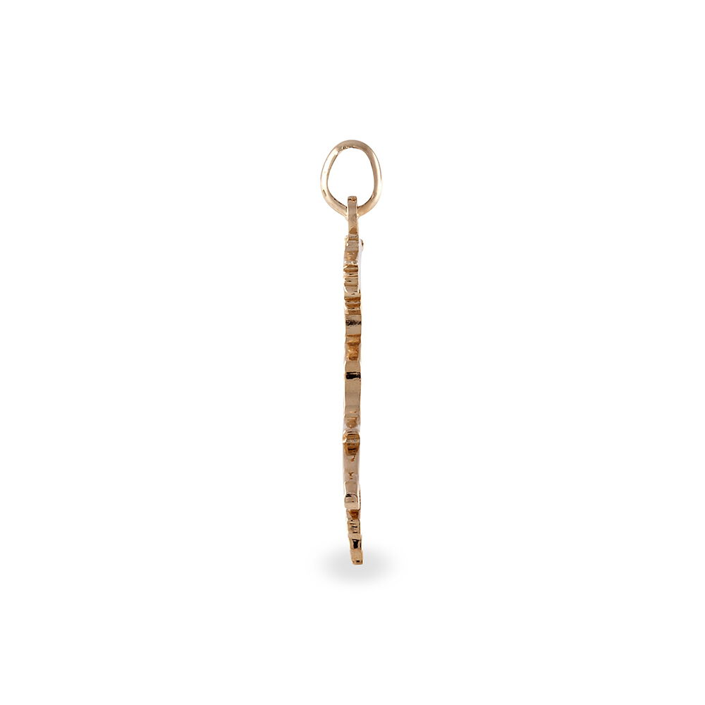 Pendentif Asuka Plaque Or Jaune - Bijoux personnalis&eacute;s Famille | Marc Orian
