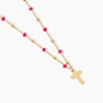 Collier Krystle Argent Dor&eacute; A L'Or 750/1000 - Colliers ete Femme | Marc Orian