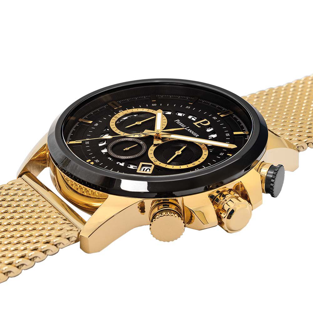 Montre Pierre Lannier Sentinelle Noir - Montres étanches Homme | Marc Orian