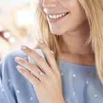 Bague Aron Argent Blanc Oxyde De Zirconium - Bijoux fantaisie Femme | Marc Orian