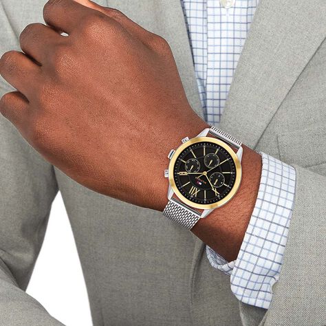 Montre Tommy Hilfiger Morrison Noir - Montres Homme | Marc Orian