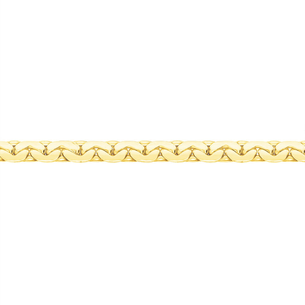 Collier Ivy Maille Haricot Or Jaune - Chaines Femme | Marc Orian