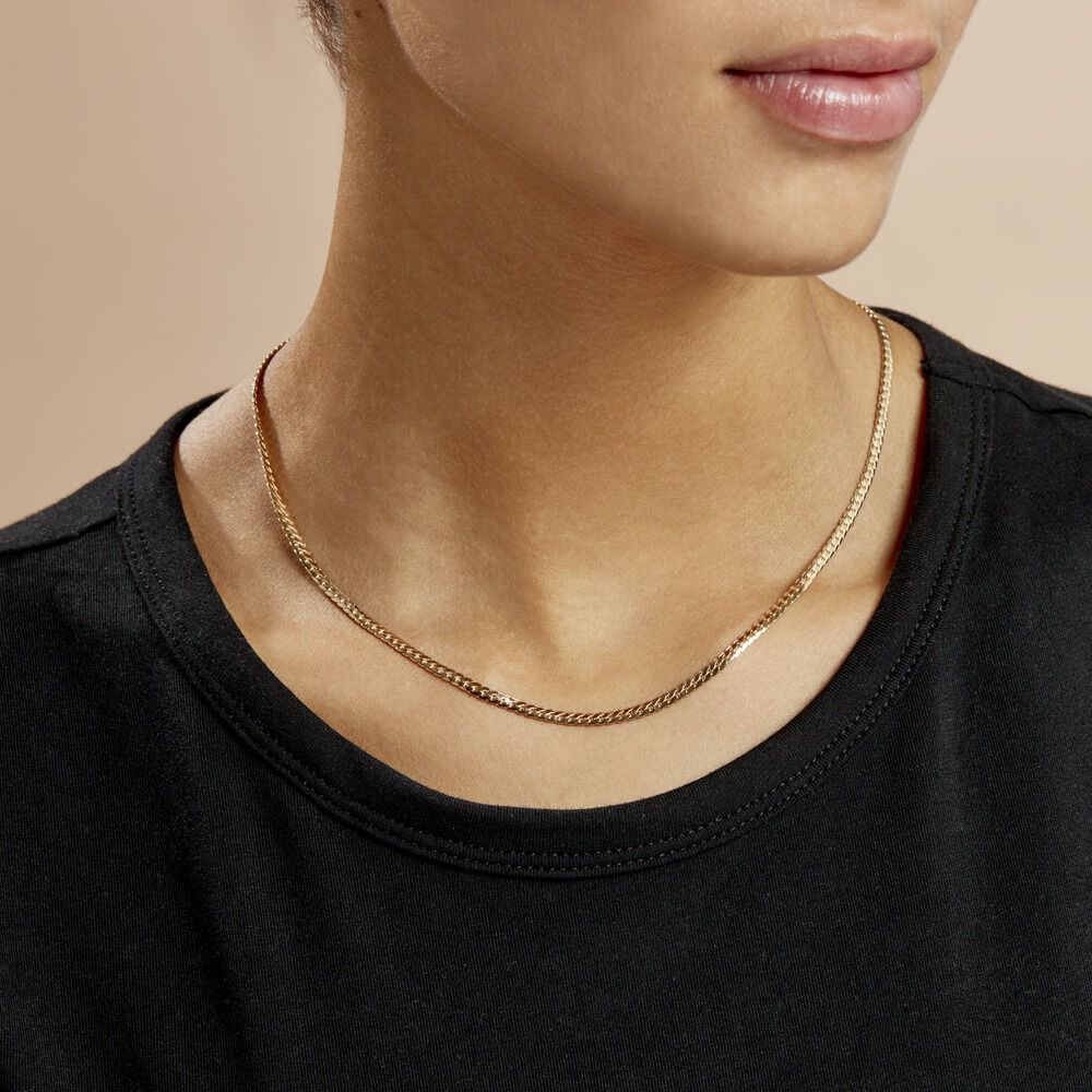 Collier Messaline Plaqué Or Jaune - Chaines Femme | Marc Orian