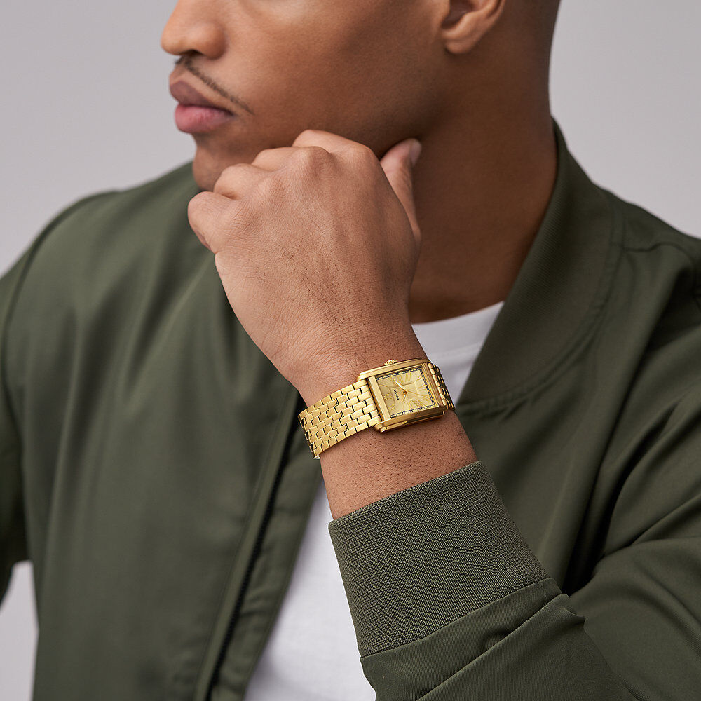 Montre Fossil Carraway Doré - Montres classiques Homme | Marc Orian