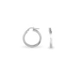 Cr&eacute;oles Ilana Or Blanc - Cr&eacute;oles Femme | Marc Orian