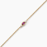 Bracelet Azel Plaqu&eacute; Or Jaune Oxyde De Zirconium - Bracelets fantaisie Femme | Marc Orian