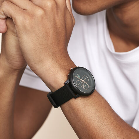 Montre Lacoste .12.12 Chrono Noir - Montres Homme | Marc Orian