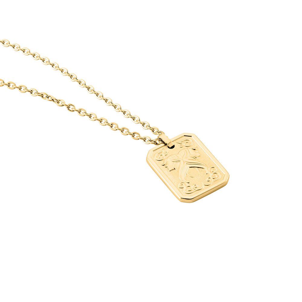 Collier Phebus Him Acier Jaune - Colliers ete Homme | Marc Orian
