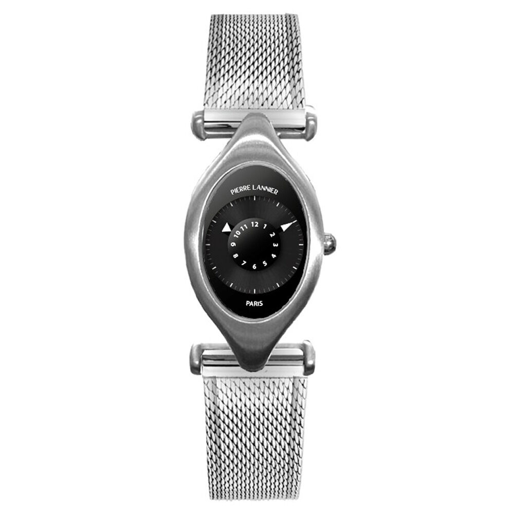 Montre Pierre Lannier Ovni Noir - Montres &eacute;tanches Femme | Marc Orian