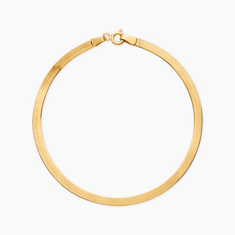 Bracelet Ivria Argent Dor&eacute; A L'Or 750/1000 - Bracelets cha&icirc;nes Femme | Marc Orian