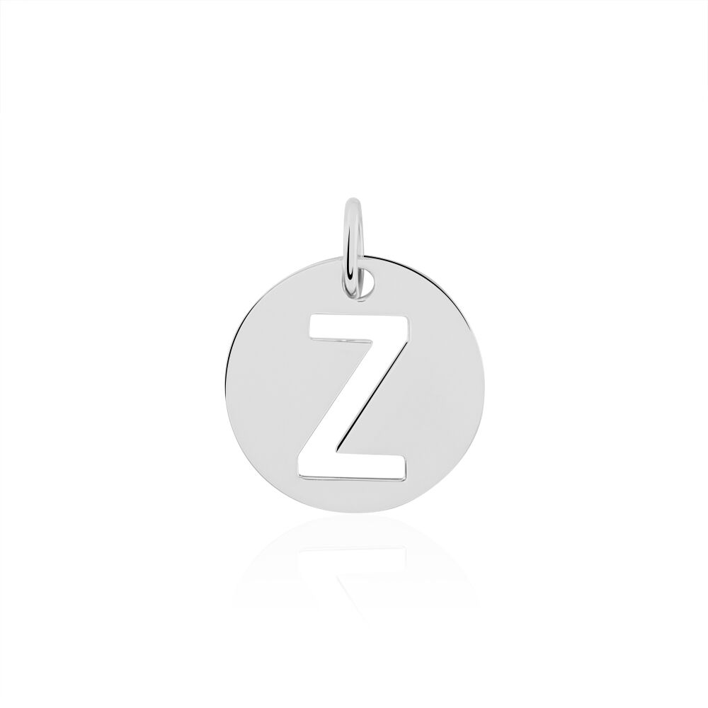 Pendentif Elio Z Argent Blanc - Pendentifs Famille | Marc Orian