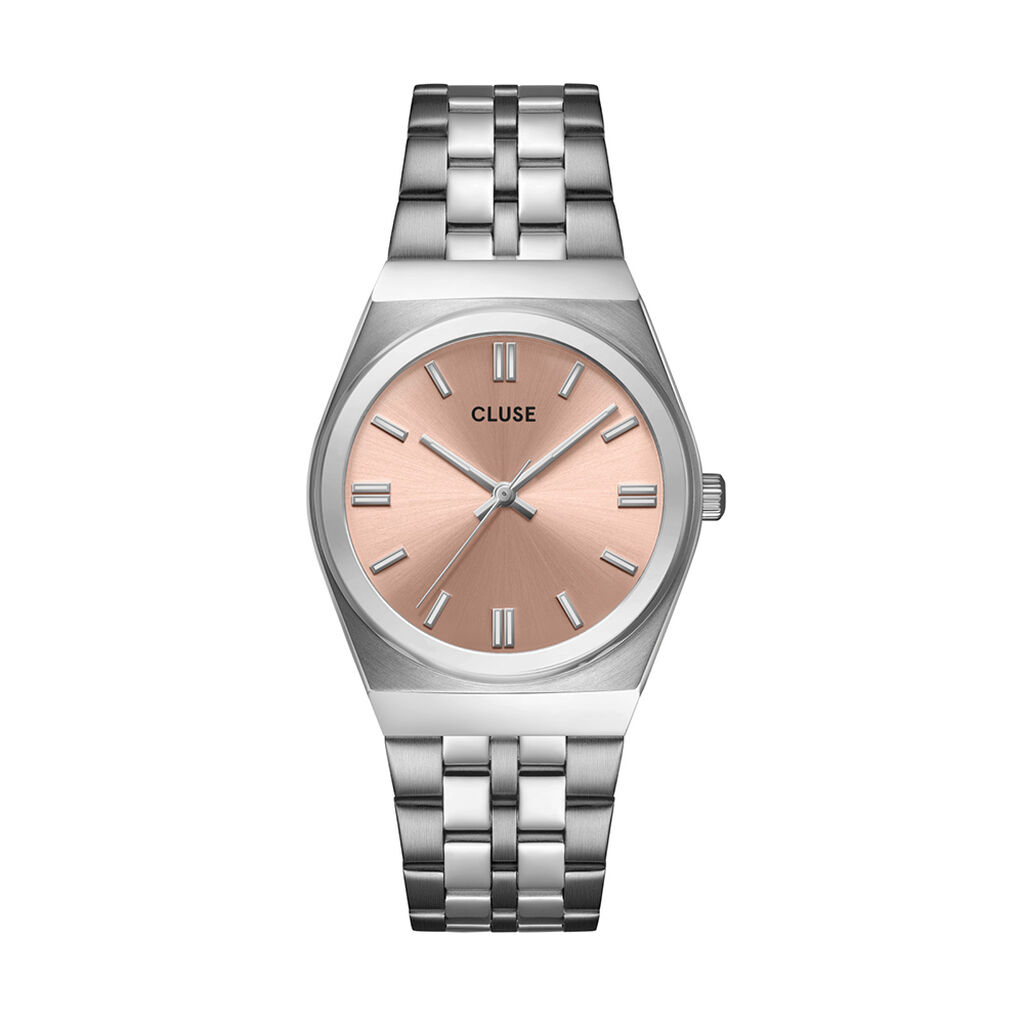 Montre Cluse Retro 70's Rose - Montres étanches Femme | Marc Orian
