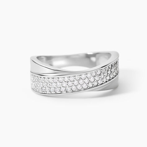 Bague Kawtare Argent Blanc Oxyde De Zirconium - Bijoux fantaisie Femme | Marc Orian
