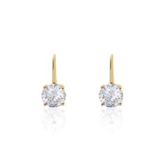 Boucles D'oreilles Pendantes Fippe Oxydes De Zirconium - Boucles d'oreilles Pendantes Femme | Marc Orian