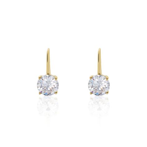 Boucles D'oreilles Pendantes Fippe Oxydes De Zirconium - Boucles d'oreilles Pendantes Femme | Marc Orian