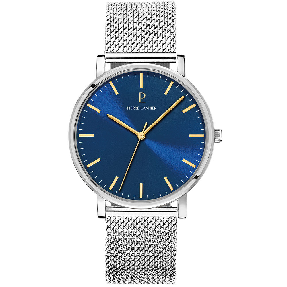 Montre Pierre Lannier Essential Bleu - Montres étanches Homme | Marc Orian