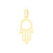 Pendentif Hectorienne Fatim Or Jaune - Pendentifs Femme | Marc Orian