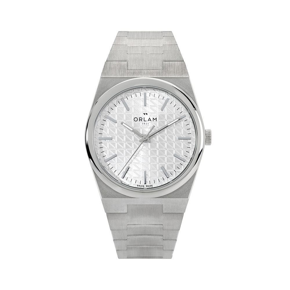 Montre Orlam Elan Argent&eacute; - Montres &eacute;tanches Homme | Marc Orian