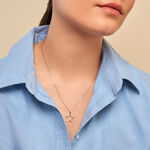 Collier Gyliane Argent Blanc Oxyde De Zirconium - Colliers avec pierres Femme | Marc Orian