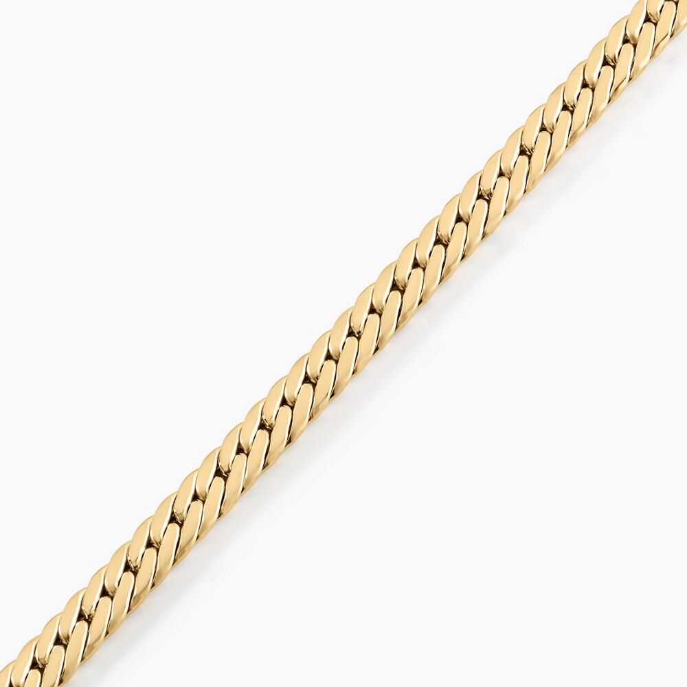 Bracelet Or Jaune Izel Maille Anglaise - Bracelets mailles Femme | Marc Orian