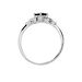 Bague Maymana Argent Blanc Oxyde De Zirconium - Solitaires Femme | Marc Orian