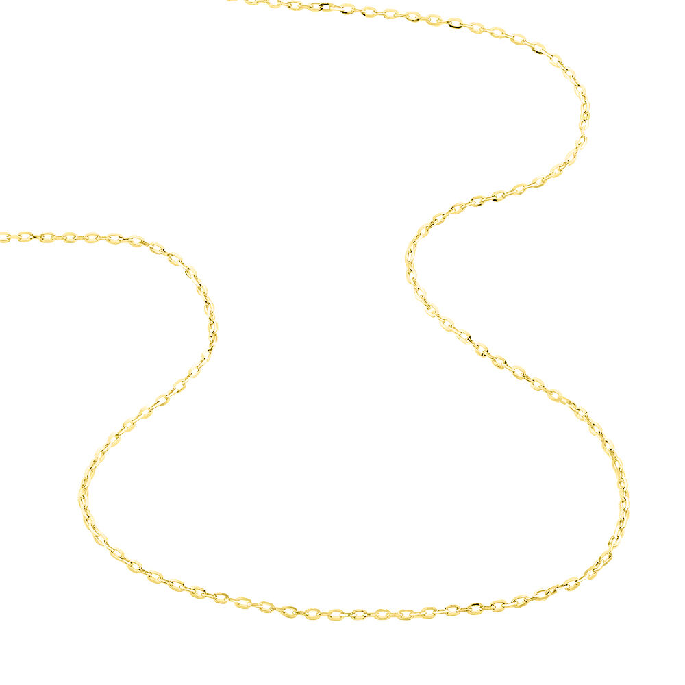 Cha&icirc;ne Igoa Maille For&ccedil;at Diamantee Or Jaune - Chaines Famille | Marc Orian