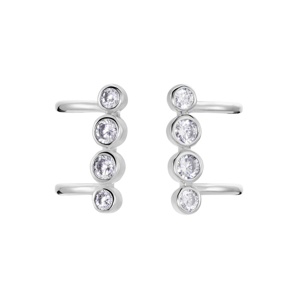 Bague Ajustable Janvier Argent Oxydes De Zirconium - Bagues avec pierre Femme | Marc Orian