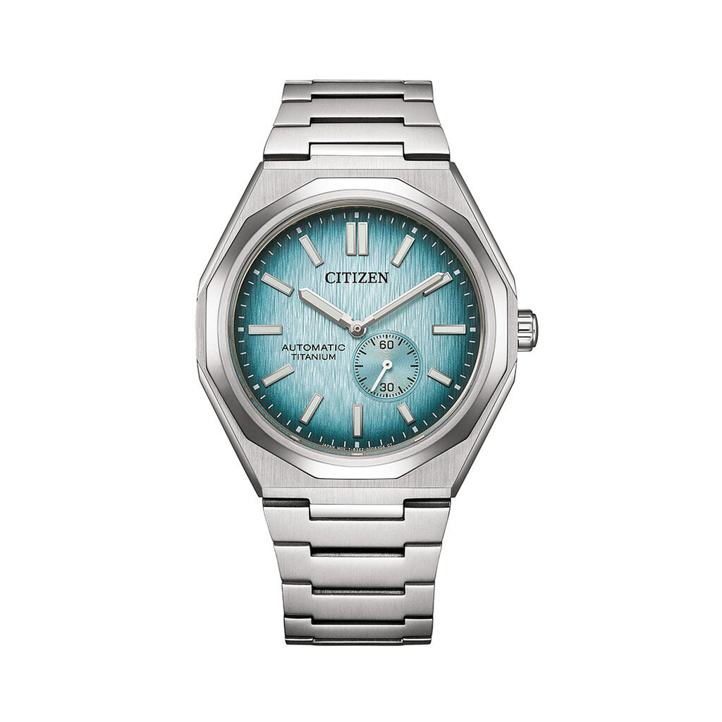 Montre Citizen Super Titanium Mechanical Zenshin Bleu Sky - Montres automatiques Homme | Marc Orian