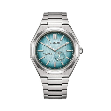 Montre Citizen Super Titanium Mechanical Zenshin Bleu Sky - Montres automatiques Homme | Marc Orian