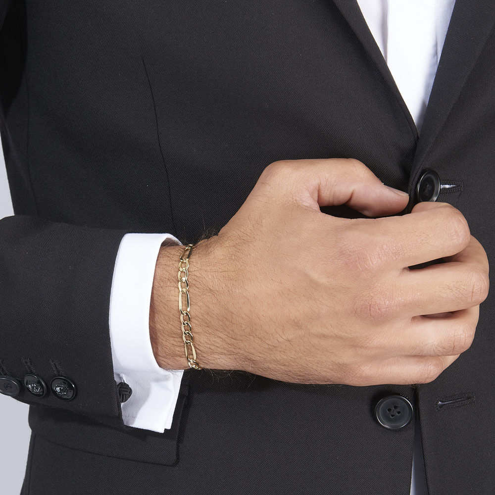 Bracelet Or Jaune Cameo - Bracelets mailles Homme | Marc Orian