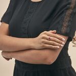 Bague Vladimir Or Jaune Rubis Diamants - Bagues vintage Femme | Marc Orian