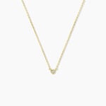 Collier Poem Argent Jaune Topaze Bleu Sky - Colliers avec pierres Femme | Marc Orian