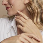 Bague Tao Argent Blanc Quartz - Bijoux fantaisie Femme | Marc Orian