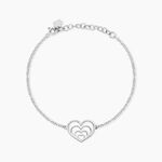 Bracelet Naleen Argent Blanc - Bracelets fantaisie Femme | Marc Orian