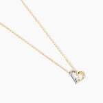 Collier Agnesese Or Bicolore Diamant - Colliers avec pierres Femme | Marc Orian