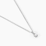 Pendentif Aphrodite Or Blanc Diamant - Parures de mariage Femme | Marc Orian